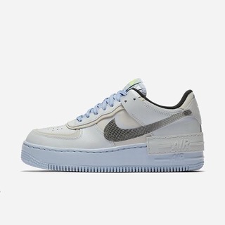 Pantofi Casual Nike Air Force 1 Shadow Dama Platină Albastri Deschis Gri | RSLQ-65432